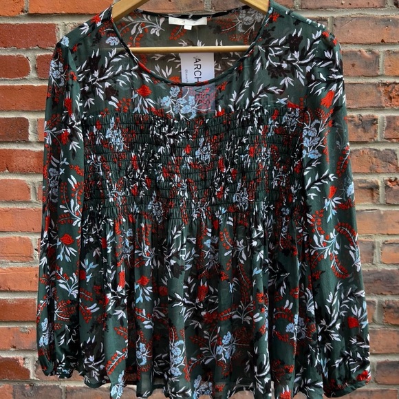 Maje floral blouse - Picture 1 of 3